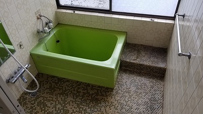 浴室ー交換前
