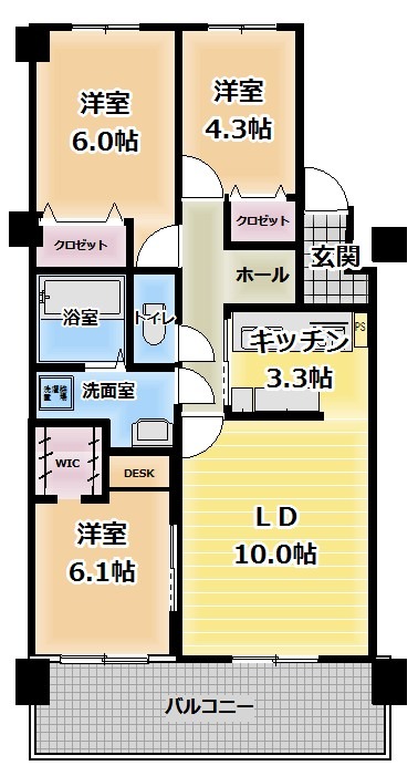 向山_間取り